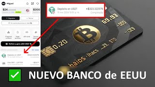 Banco Meru con Tarjeta Digital Gratis Gasta tus Criptomonedas 2024 [upl. by Rucker]