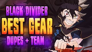 THE STRONGEST Black Divider Asta Build amp Guide Teams Gear Sets Skill Pages amp More BCM [upl. by Aun]