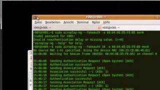 WEP Hacken Deutsches Tutorial Teil 1 [upl. by Floeter637]