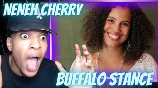 FIRST TIME HEARING  NENEH CHERRY  BUFFALO STANCE  REACTION [upl. by Lala288]