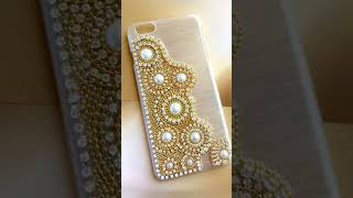 crystal phone cases for new design 🥰 crochet newdesign crochetshortsvideo [upl. by Poppy]