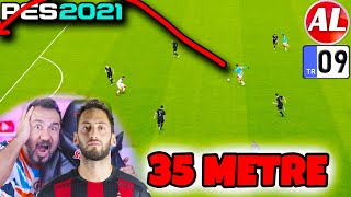 VURDUĞU YERDEN KALE GÖRÜNMÜYOR HASAN MUSTAN GELİYOR MU  PES 2021 ANALİG 9 [upl. by Aduh]