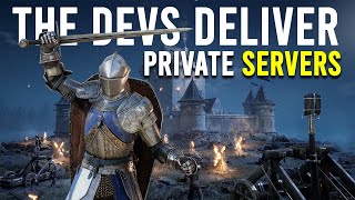 The chivalry 2 Developers Have Finally Announced PRIVATE SERVERS [upl. by Nidla]