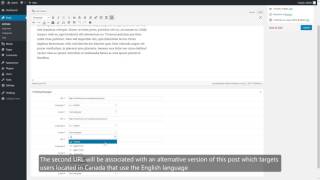 Hreflang Manager  Implement hreflang on WordPress posts [upl. by Nehgam]