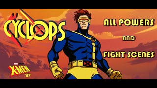 Cyclops  All Powers amp Fight Scenes XMen 97 [upl. by Leiruh]