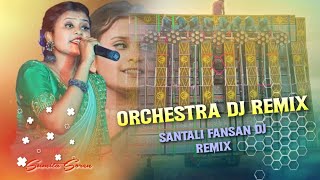 New Santali Fansan Dj Song 2024  santali dj video  Orchestra Dj ReMix  AHP ReMix [upl. by Yatnahc306]