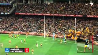 Hawthorn v Port Adelaide highlights  PF 2014 [upl. by Anayia]