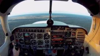 Mooney M20J turbo landing EBLE direct to base RWY 26 Part 3 [upl. by Nnylhtak]