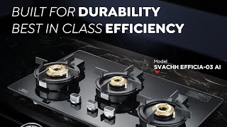 Prestige Newly Launch Svachh Efficia Hob Gas Stove [upl. by Dowlen]