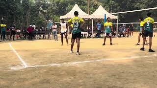 Zone 21 vs zone 11 volleyball interzone pt2 [upl. by Akimehs]