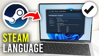 How To Change Store Language In Steam  Full Guide [upl. by Down]