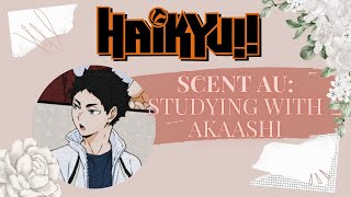 Haikyuu  Studying with Akaashi  ASMR  Ambience  Studying  Shifting amp more [upl. by Yendirb686]