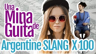 100 ARGENTINE SLANG Words and Phrases 🇦🇷 [upl. by Orbadiah11]