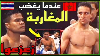 When Moroccan fighters get angry 😳 A rare fight for Moroccan legend Hassan Kasrioui MOROCCO [upl. by Liddy843]