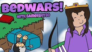 gamerboy80 carries me in bedwars [upl. by Nauqad]