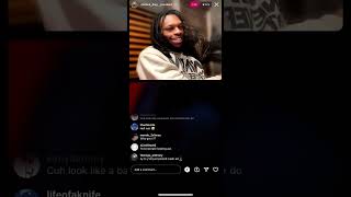 DieY dissing Opps Bando KD pulls up on Live [upl. by Corrine]