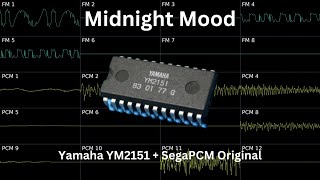 Midnight Mood YM2151  SegaPCM [upl. by Nnaecarg277]