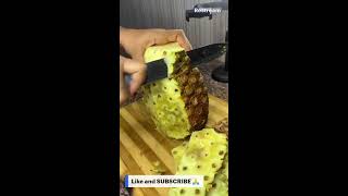 Cutting sweet overripe pineapple ASMR [upl. by Paulie389]