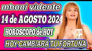 Mhoni Vidente 14 de AGOSTO 2024🌟🪬MHONI VIDENTE HOROSCOPOS y predicciones🪬🔮💫HOROSCOPO DIARIO GRATIS [upl. by Enialem]