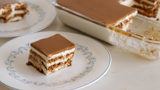 Lotus Biscoff Layered Cake Recipe [upl. by Nnyrb]