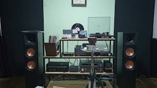 yamaha as2200 rega p6 musical fidelity mxvynl klipsch RP8000F II [upl. by Haimorej799]