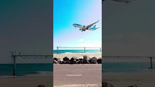 Lanzarote airport plane spotting [upl. by Salba410]