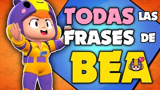 TODAS LAS FRASES DE BEA 🐝 En Español  Brawl stars  Shadowdex [upl. by Skippy]