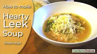 Leek Soup  Recipe [upl. by Attinahs]