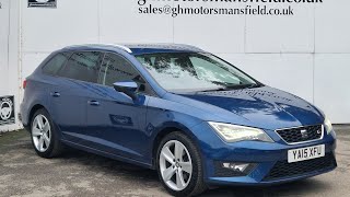 SEAT LEON FR SPORT TOURER YA15 XFU [upl. by Adkins219]