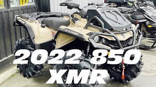 2022 CanAm 850 XMR Outlander [upl. by Ailama]