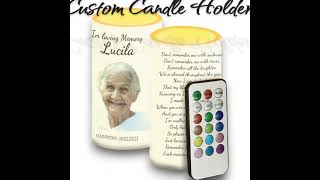 LINK IN BIO Custom Candle Holder etsy reels usa cube gift rubikscube custom customgift [upl. by Arbuckle574]