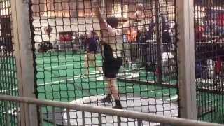 John Maurins  Shot Put 1801m59125 AllACC [upl. by Yddur]