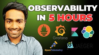 Learn Observability in 5 hours  Tool wise Demo  Complete Demo using Open Telemetry [upl. by Kaiulani331]