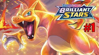 Pokémon Brilliant Stars Box Opening No1 [upl. by Annairol]