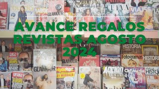 AVANCE REGALOS REVISTAS AGOSTO 2024🎁 [upl. by Almira]