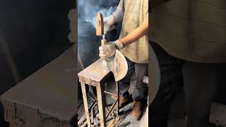 making an Axe in factory from scratch welding makingknife tools [upl. by Darla]