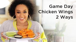 Tia Mowry’s Game Day Baked Chicken Wings  Quick Fix [upl. by Osric]