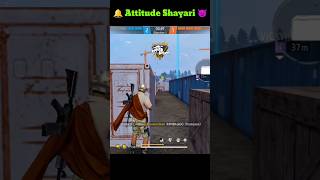 Attitude Shayari Free fire 🔥🔥 Vabby attitude shayari status freefireshorts freefire shayari [upl. by Salahcin]