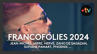 Francofolies 2024  JeanMichel Jarre Hervé Zaho de Sagazan Sofiane Pamart Phoenix [upl. by Wilburn308]