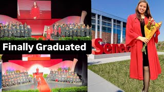 MY GRADUATION DAY  SENECA POLYTECHNIC COLLEGE  convocation2024 vlog senecacollege graduate [upl. by Matthei127]