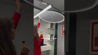 Обзор на светильники с шумоподавлением ACOUSTIC R1020 от Arlight на выставке Interlight [upl. by Nalorac329]