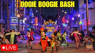 🔴 Live Oogie Boogie Bash Halloween Party at Disneyland California Adventure  092224 [upl. by Bernete]