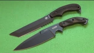 Blackhawk Tatang Military Fixed Blade Knife Review [upl. by Yrtsed]