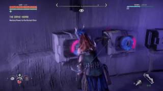 Horizon Zero Dawn  Restoring Power To The Ancient Door Puzzle THE GRAVE  HOARD [upl. by Narmis804]