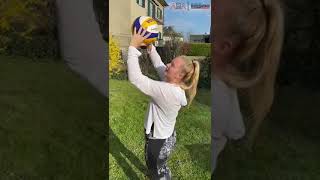 ABA Volleyball Übungen für Kinder  Pritschen für Beginner Teil 2 [upl. by Imerej559]