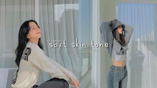 Soft skin tone filter on capcut ★Aesthetic soft filter★ [upl. by Hsu741]