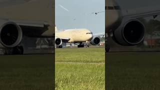 BOEING 777FFX ETIHAD CARGO NAIROBI TO AMSTERDAM LANDING SCHIPHOL  PLANE SPOTTING  A6DDE  4K [upl. by Noside407]