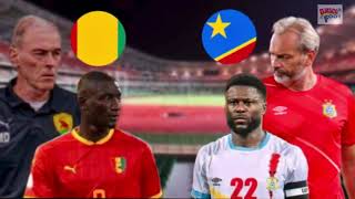 Elim CAN 2025 Guinée vs RdcJour J Analyse davant match [upl. by Esej41]