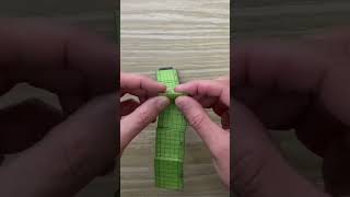 DIY ROSA de Papercraft Pixel Art 3D  Manualidades de Papel diy manualidades [upl. by Ramor]