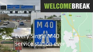 M40  Motorway Service Station History [upl. by Nirraj]